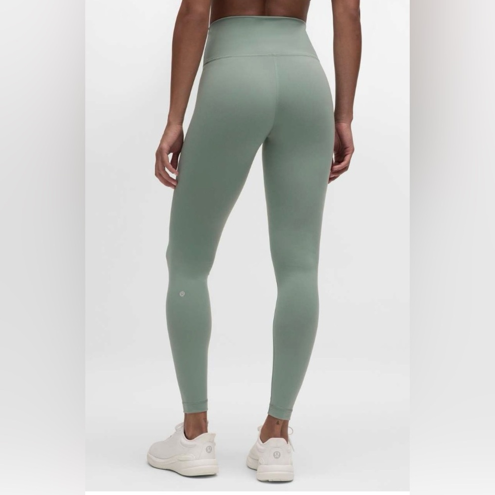 Lululemon NWT Wunder Train High Rise Tights 28” Leggings Crater Blue Size 10